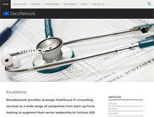 Tablet Screenshot of docsnetwork.com